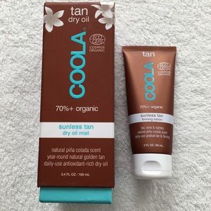 COOLA Sunless Tan Bundle - Dry Oil Mist and Firming Lotion - New and Never Used
